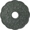 Ekena Millwork Terrones Butterfly Medallion (Canopies up to 3 7/8"), 17 7/8"OD x 3 7/8"ID x 1"P, Athenian Green CM17TSAGC - alternate 1